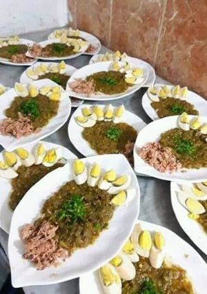 صورة لوصفة حميس للمناسبات بطريقة راقية