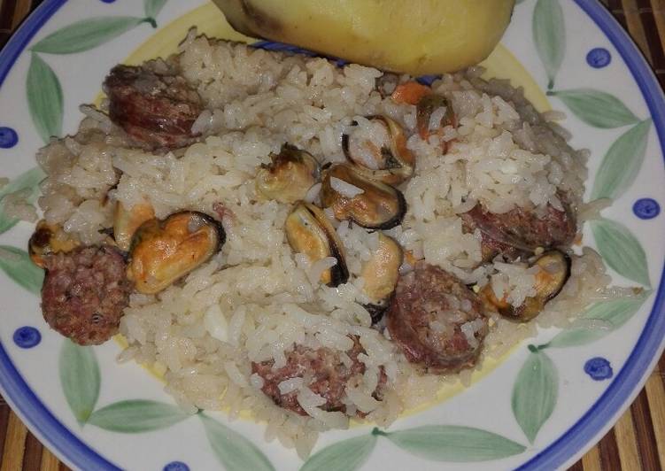 Arroz con mariscos