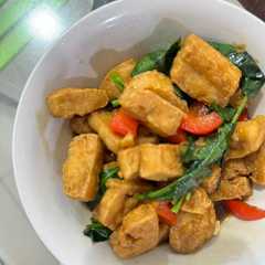 รูปของ Tumis tahu kailan