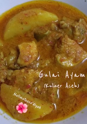 Foto resep Gulai Ayam (Kuliner Aceh)