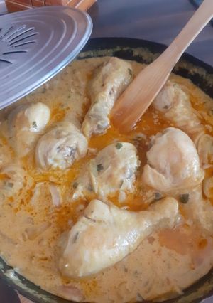 Foto principal de Jamoncitos de pollo en salsa de mostaza 🐤