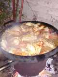 Presas de pollo al disco