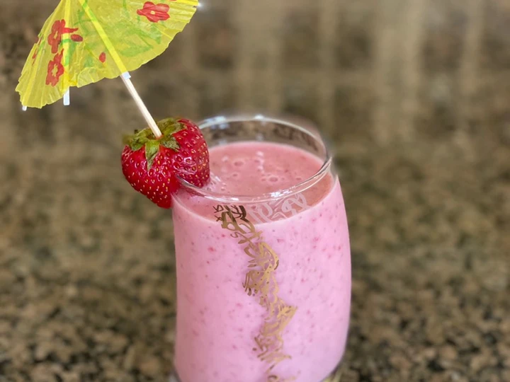 Recipe Banana & Strawberry Smoothie ππ the So Delicious You can take Joss in your mouth