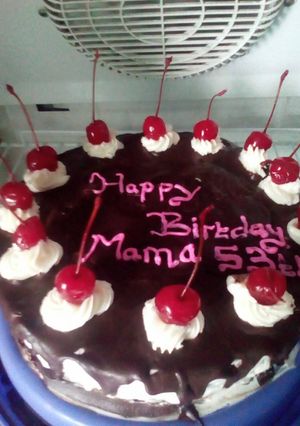 Foto resep Kue ulang tahun