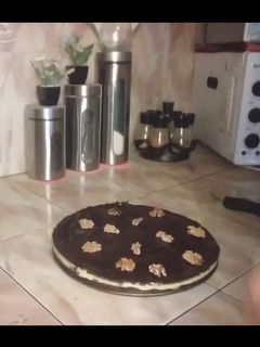 صورة لوصفة كيكه بالشوكولاطة معلكه
