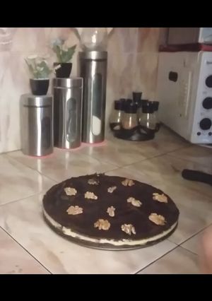 صورة لوصفة كيكه بالشوكولاطة معلكه