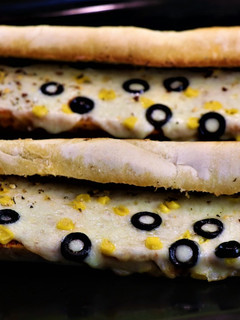 A picture of French Bread Pizza Sandwich.