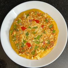 A picture of Tofu & Besan Chila ProteinPack Breakfast.