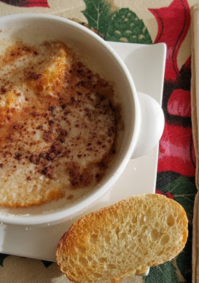 Una foto de Sopa de Almendra
