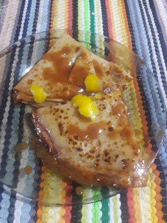 Una foto de Masa de panqueques para dulce de leche/banana/etc