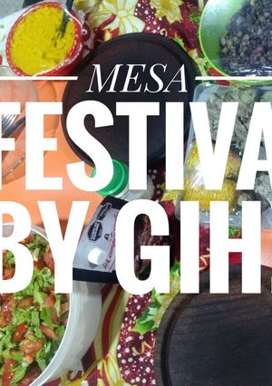 Una foto de Mesa Festiva Simple