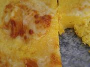 Una foto de sopa de polenta