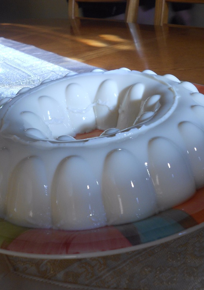 Una foto de Gelatina Tres leches