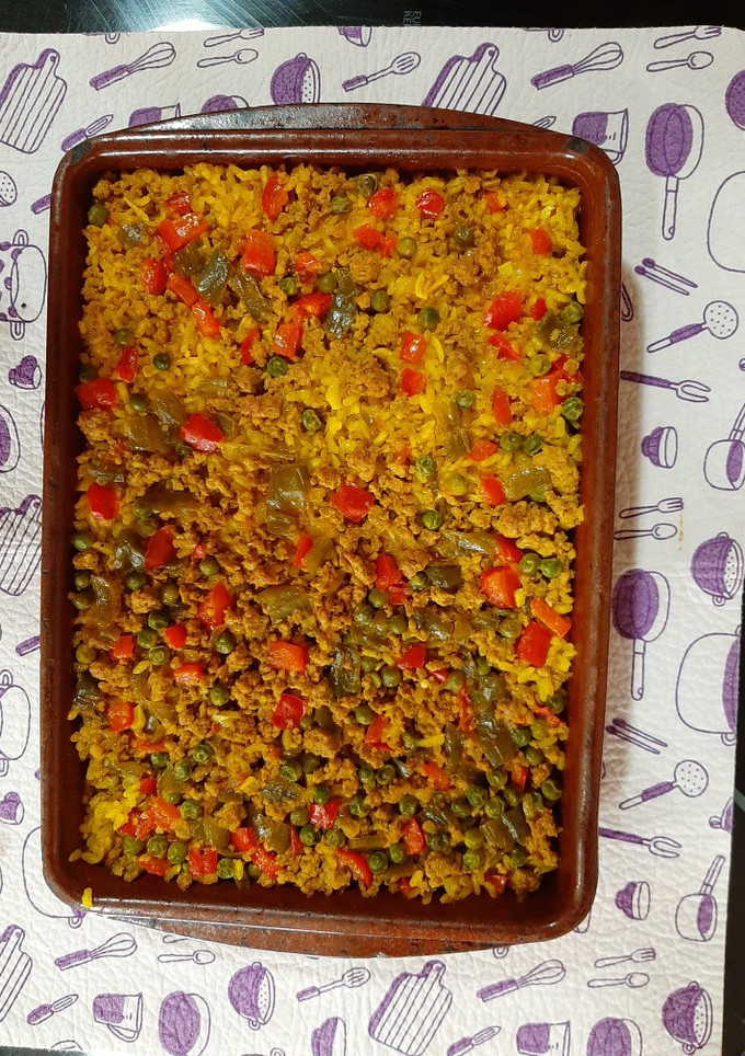 Una foto de Arroz a mi modo