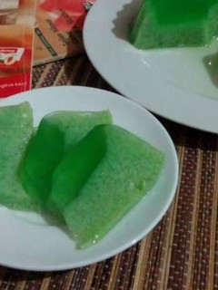 Foto resep Puding Lumut pandan