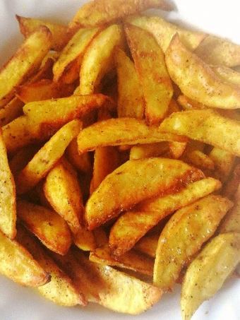 Recipe Baked potato wedges which Delicious