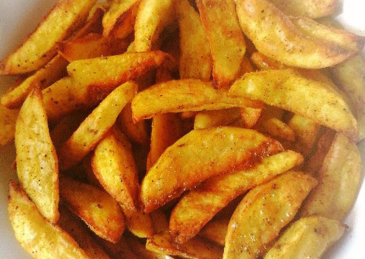 Recipe of Perfect Baked potato wedges