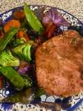 Wok de atún estilo Teriyaki