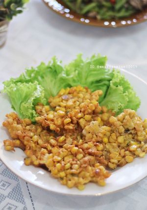 Foto resep Dadar jagung kriuk khas resto manado