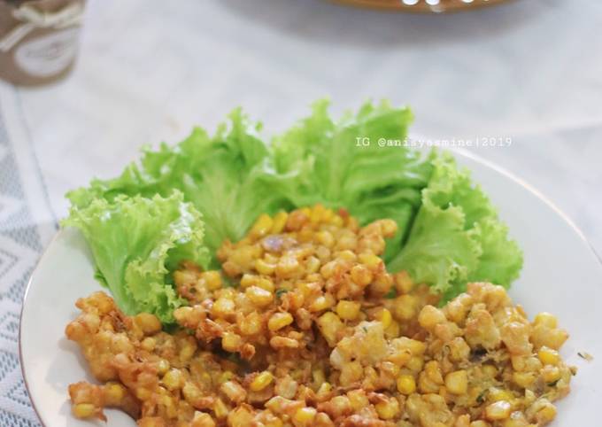 Resep Dadar jagung kriuk khas resto manado Anti Gagal