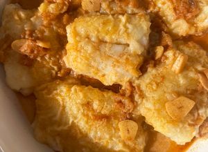 Una foto de Bacalao skrei rápido y fácil: Bacalao Llauna