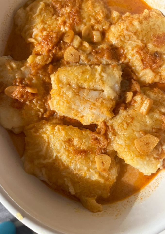 Una foto de Bacalao skrei rápido y fácil: Bacalao Llauna