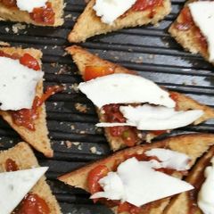 Spicy Cheesy Jaggery Toast A picture of Spicy Cheesy Jaggery Toast.