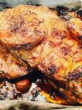 Il cappone arrosto delle feste