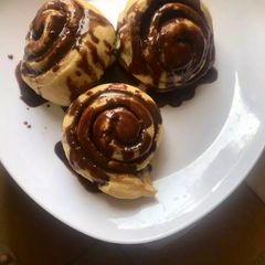 A picture of Cinnamon rolls.