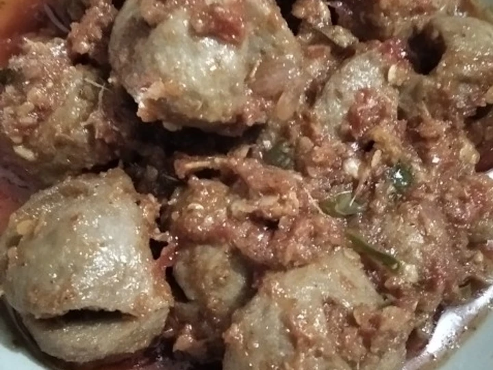 Langkah Gampang Membikin Resep 18. Pentol Bakso Mercon yang Lezat Anti Ribet, Uenak Banget