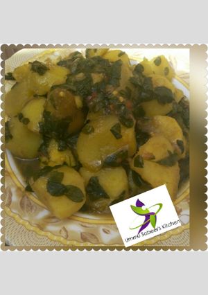 A picture of Potato porridge.