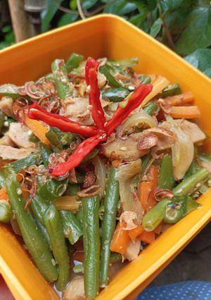 Foto resep Tumis buncis wortel