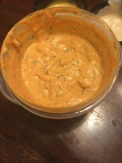 A picture of Seafood dipping sauce.