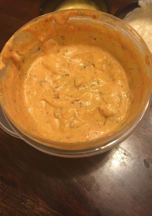 A picture of Seafood dipping sauce.