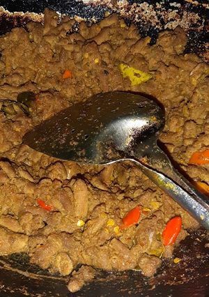 Foto resep Usus mercon bumbu kuning
