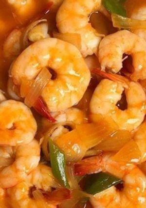 Foto resep Udang saus tiram
