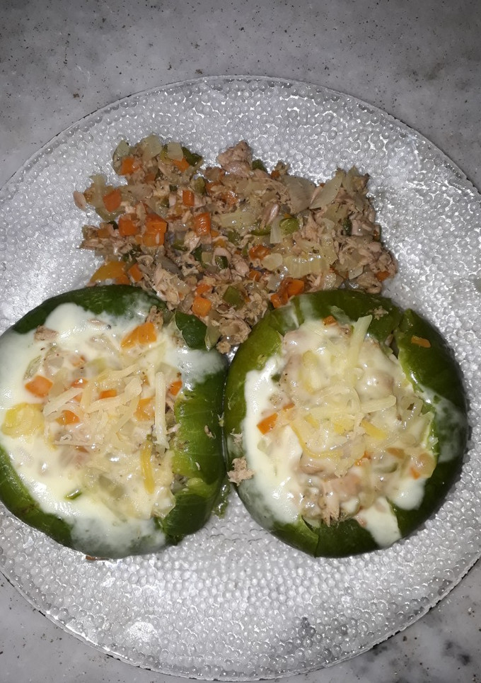Una foto de Zapallitos rellenos