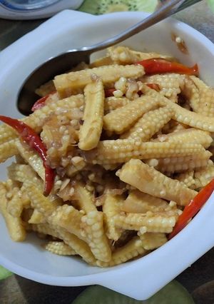 Foto resep Oseng lenter saus tiram
