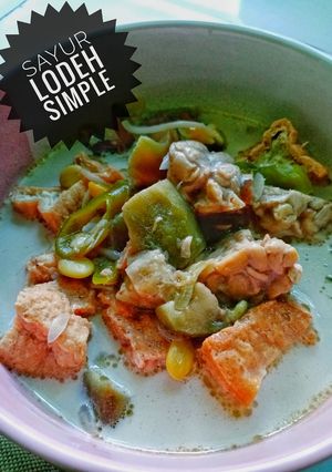 Foto resep Sayur lodeh simple