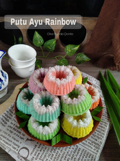 Foto resep Putu Ayu Rainbow