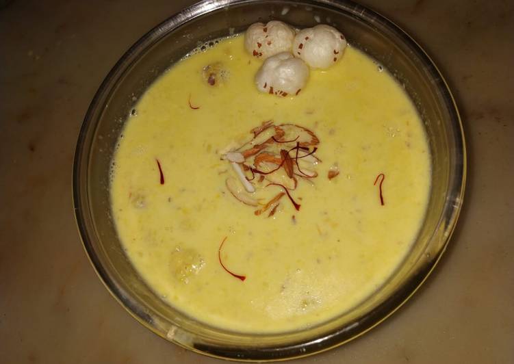 Makhana Kheer #resolutions