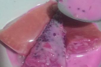 Bagaimana Membuat Puding Lapis Buah Naga Ekonomis Untuk Dijual