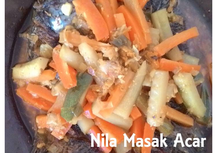 Bahan-bahan Ikan Nila Masak Acar Kuning yang nikmat dan Mudah Dibuat