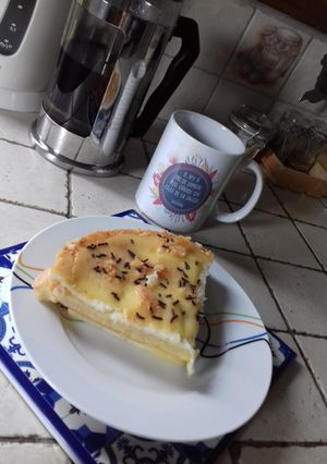 Une photo de Gâteau Nuage💭 Lemon Curd 🍋