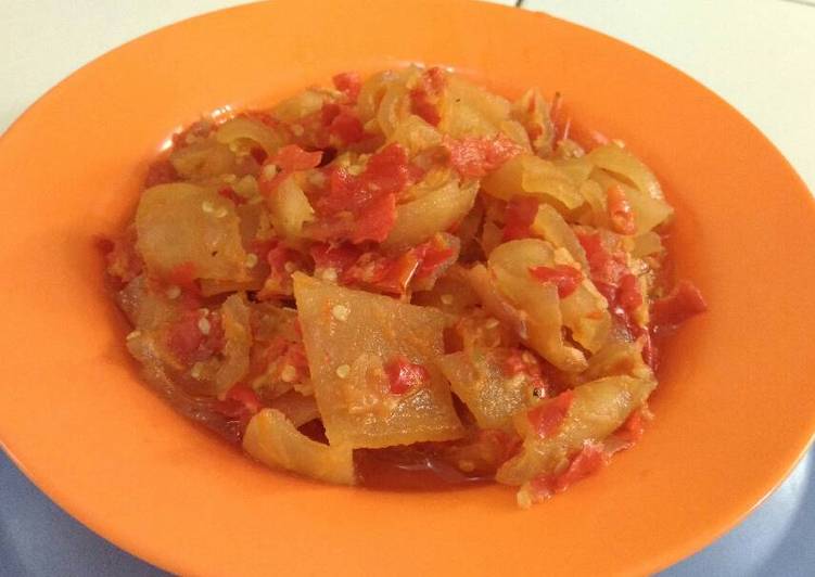 Easiest Way to Prepare Appetizing Kikil Balado
