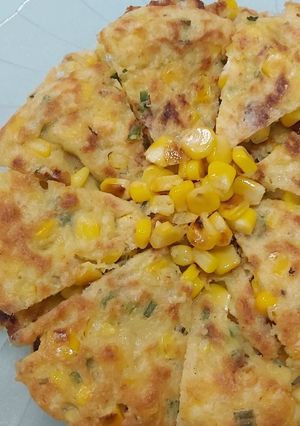 Foto resep Pancake jagung aka bakwan jagung less oil