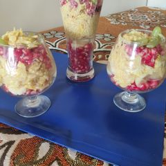 A picture of Sewaiyan custard dessert.