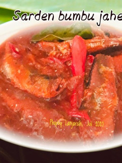 Foto resep Sarden Bumbu Jahe