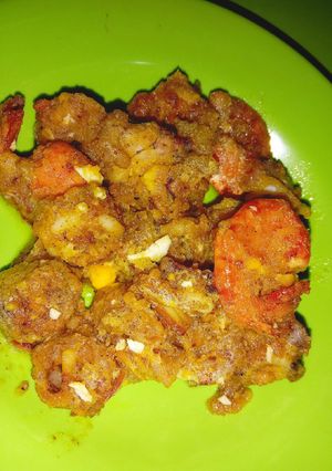 Foto resep Udang telur asin