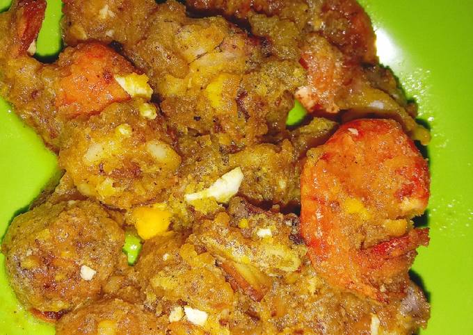 Udang telur asin